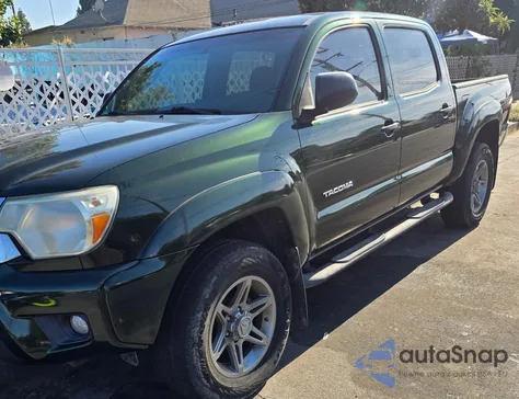 2014 Toyota Tacoma Base V6 из США, поврежденный, VIN 5TFLU4ENXEX089541